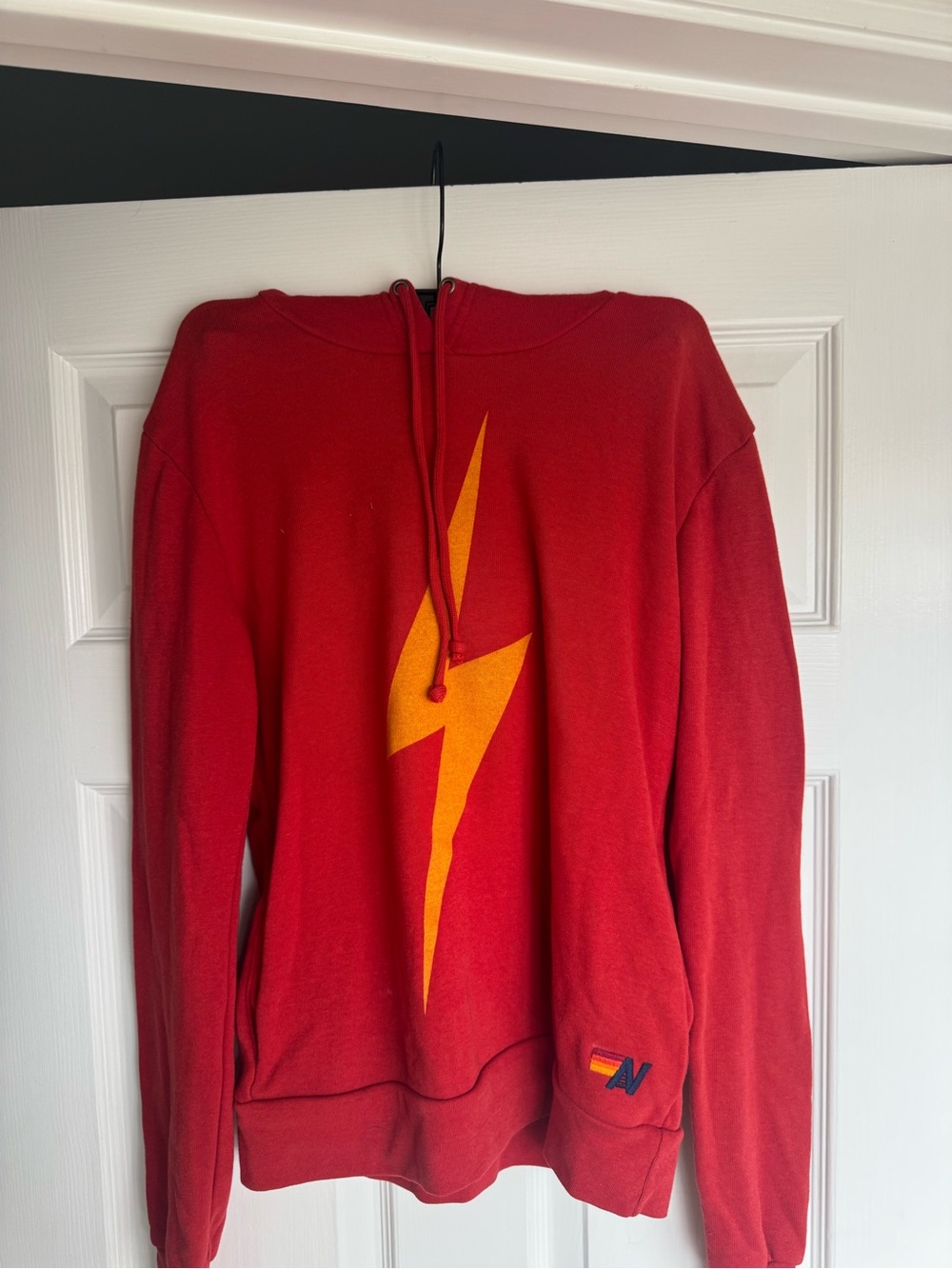 Aviator Nation Red Bolt Hoodie